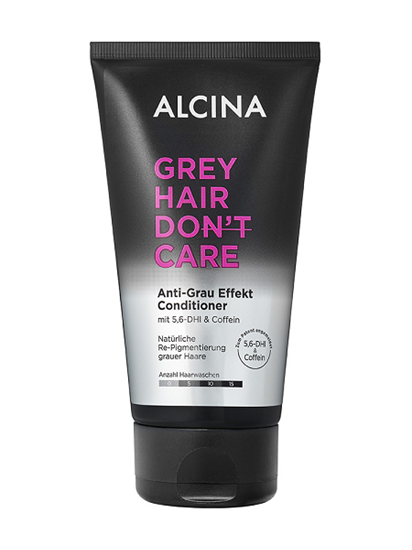 Obrázek Alcina - Grey Hair Don’t Care kondicionér co postupně a trvale kryje šediny 150 ml